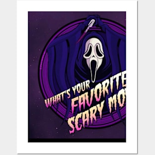 Scream- What´s your favorite scary movie? Posters and Art